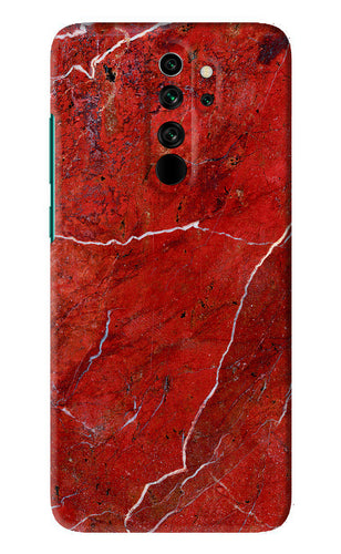 Red Marble Design Xiaomi Redmi Note 8 Pro Back Skin Wrap