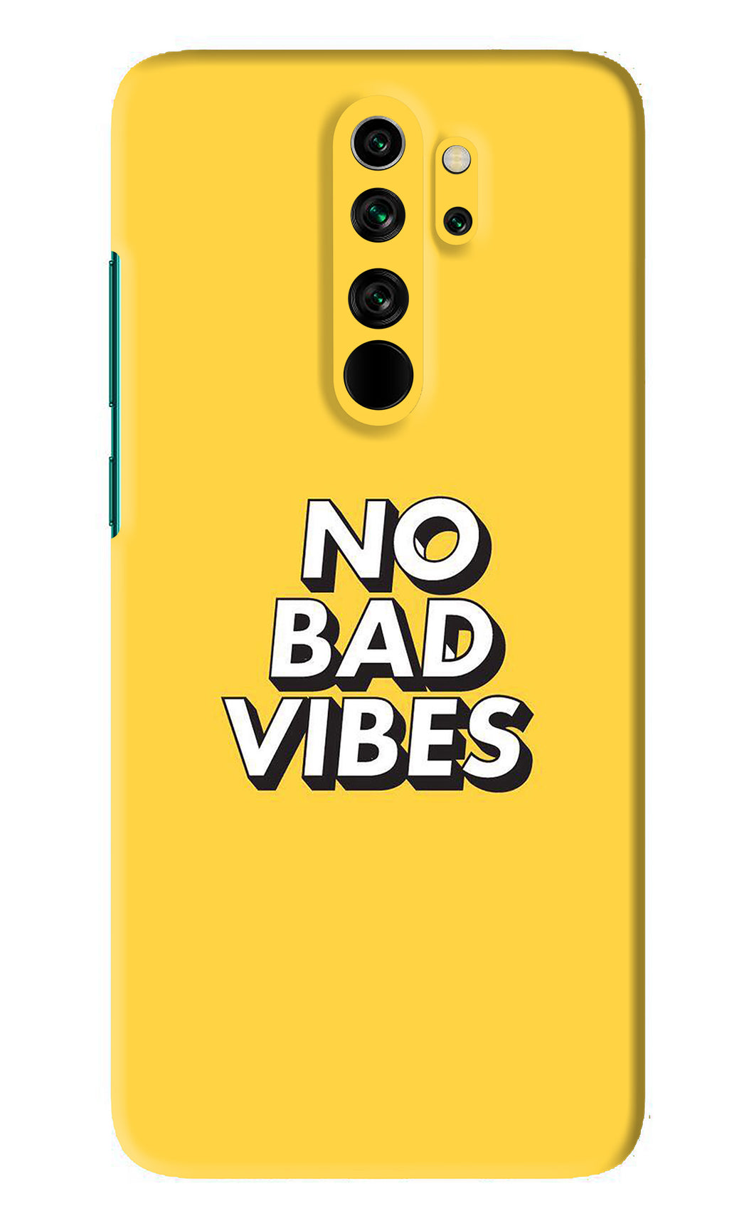 No Bad Vibes Xiaomi Redmi Note 8 Pro Back Skin Wrap