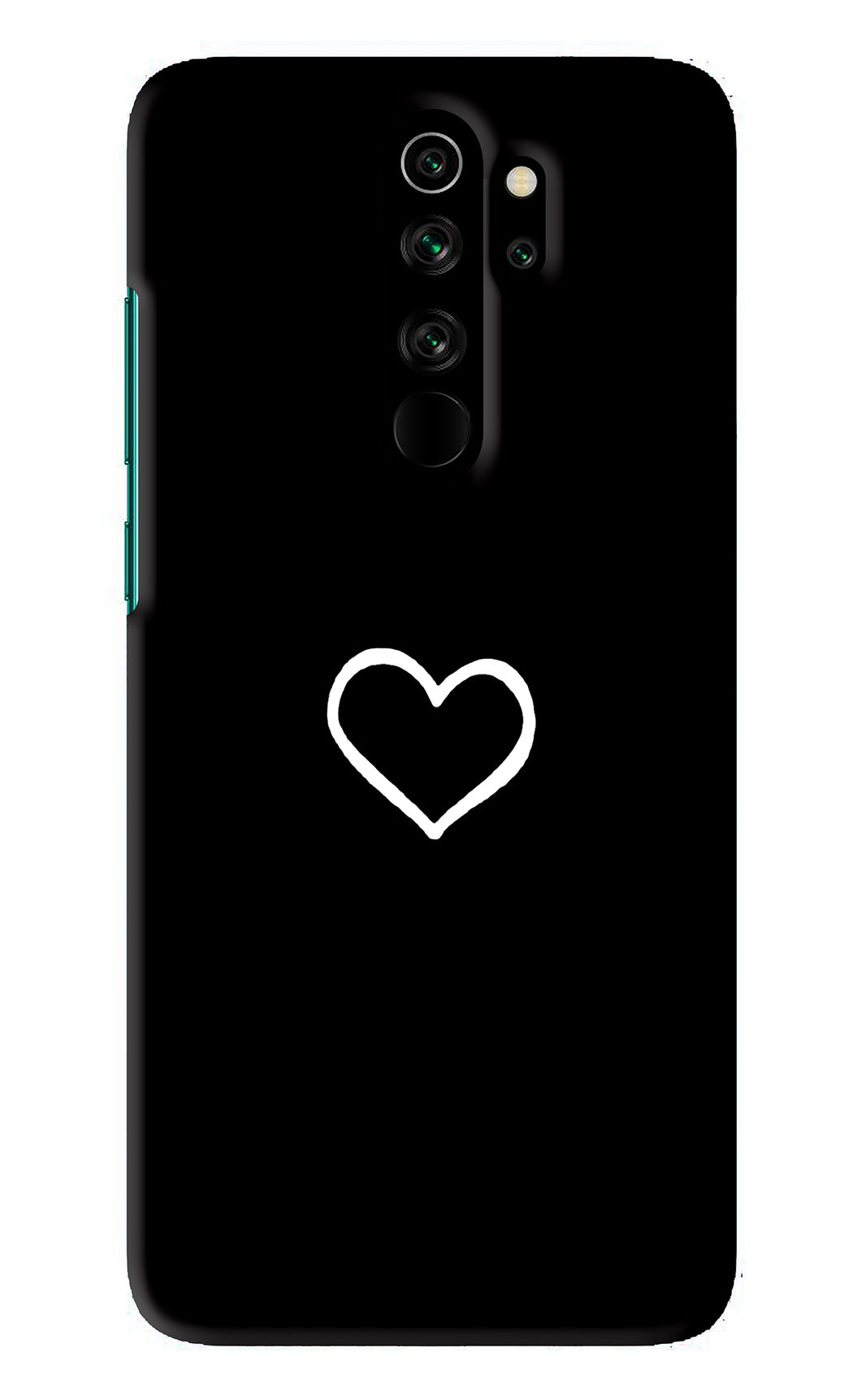 Heart Xiaomi Redmi Note 8 Pro Back Skin Wrap