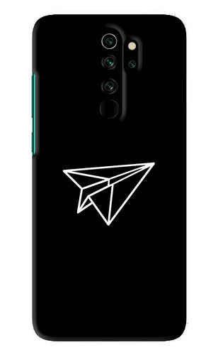 Paper Plane White Xiaomi Redmi Note 8 Pro Back Skin Wrap