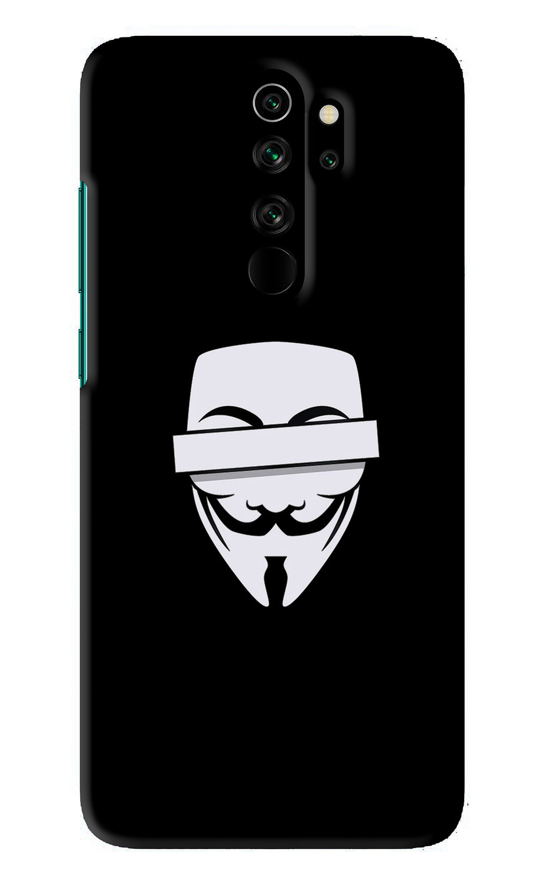 Anonymous Face Xiaomi Redmi Note 8 Pro Back Skin Wrap