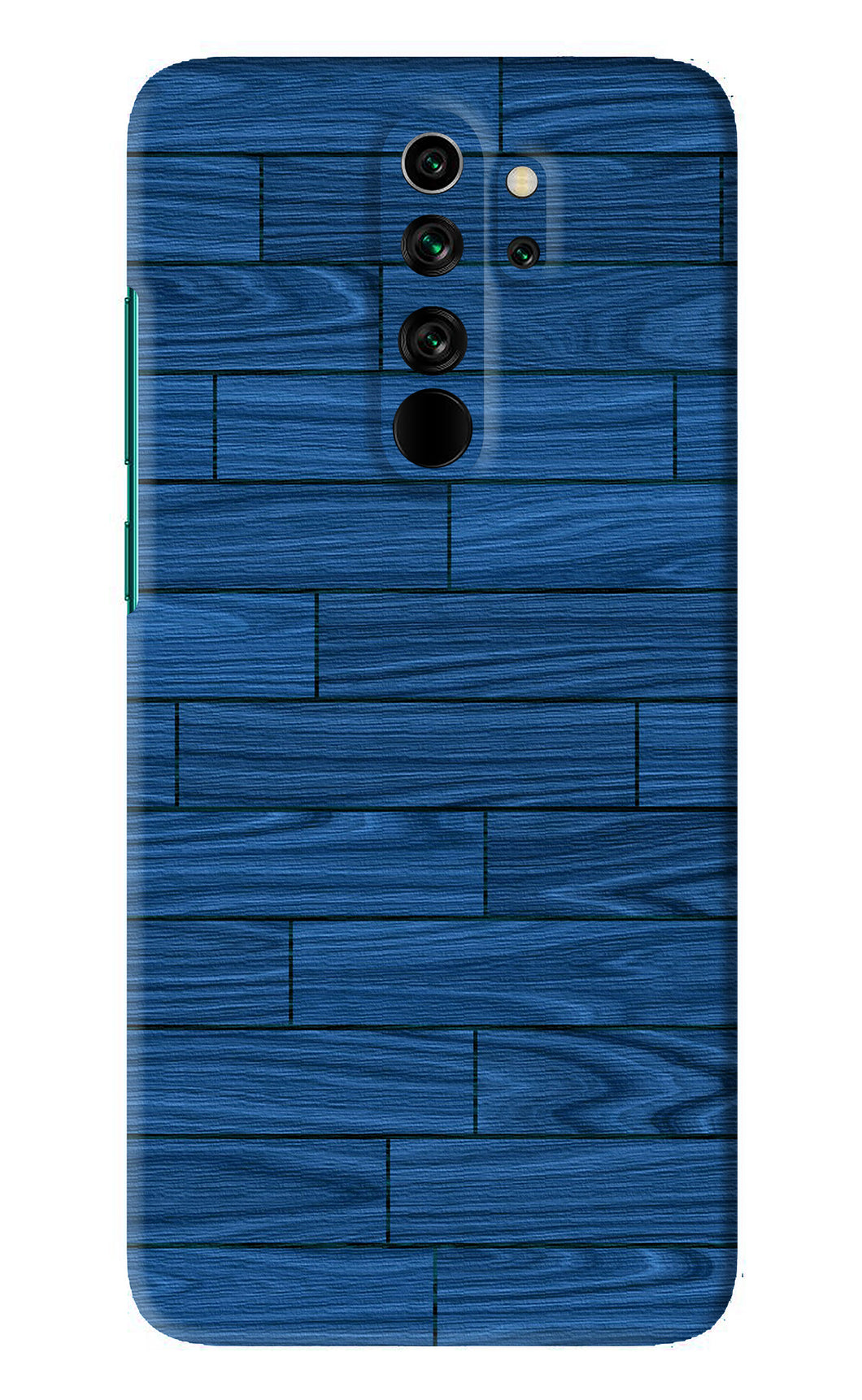 Blue Wooden Texture Xiaomi Redmi Note 8 Pro Back Skin Wrap