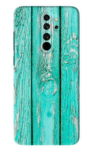 Blue Wood Xiaomi Redmi Note 8 Pro Back Skin Wrap
