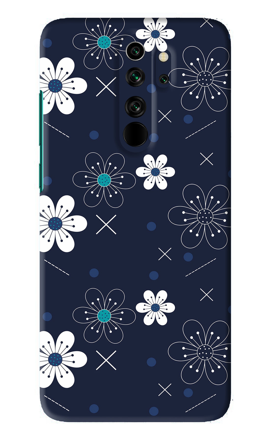 Flowers 4 Xiaomi Redmi Note 8 Pro Back Skin Wrap