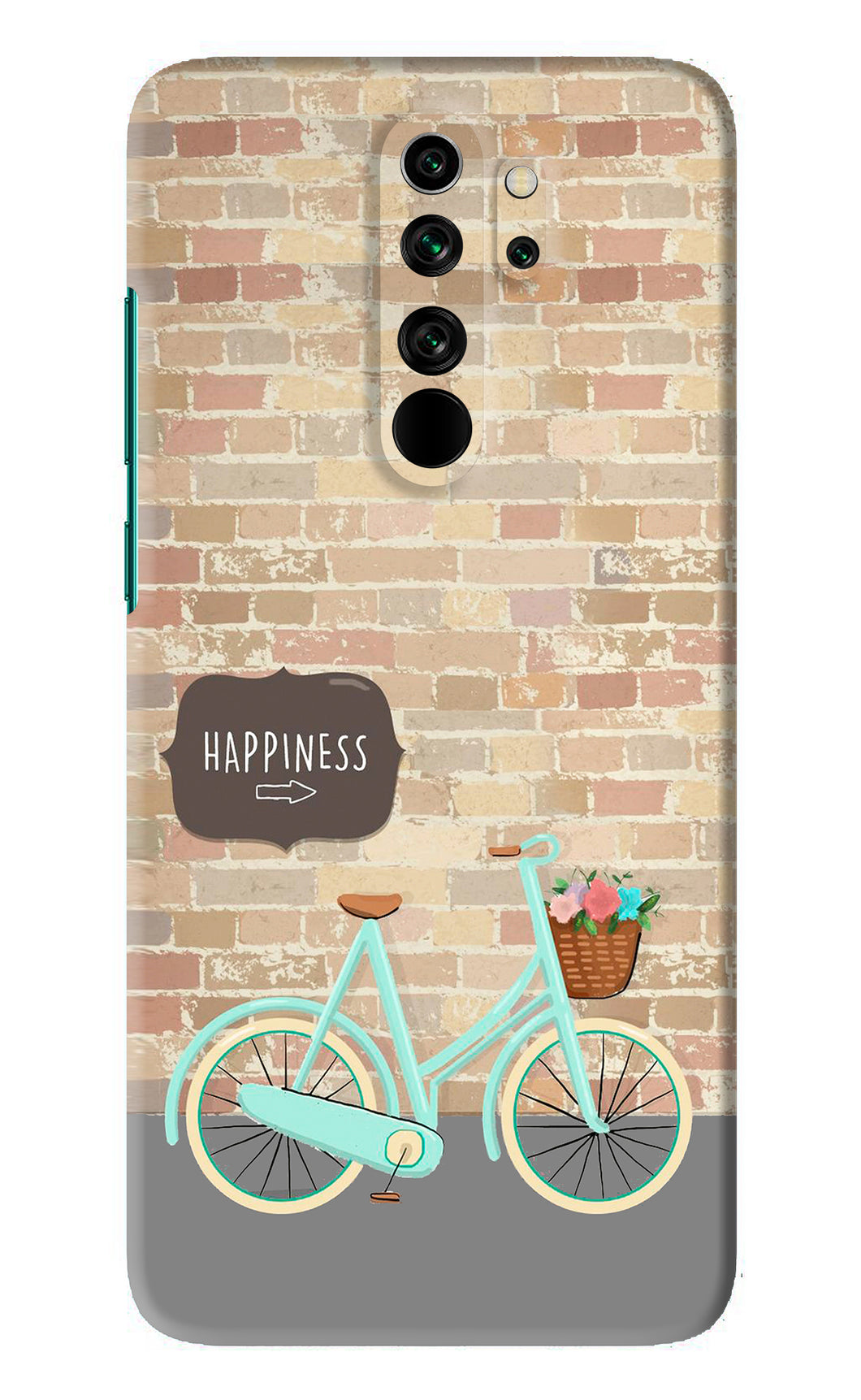 Happiness Artwork Xiaomi Redmi Note 8 Pro Back Skin Wrap