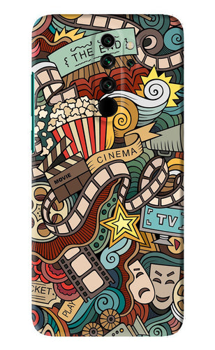 Cinema Abstract Xiaomi Redmi Note 8 Pro Back Skin Wrap