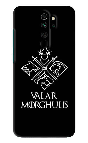 Valar Morghulis | Game Of Thrones Xiaomi Redmi Note 8 Pro Back Skin Wrap