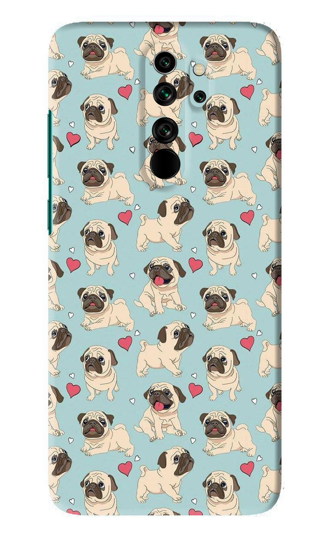 Pug Dog Xiaomi Redmi Note 8 Pro Back Skin Wrap