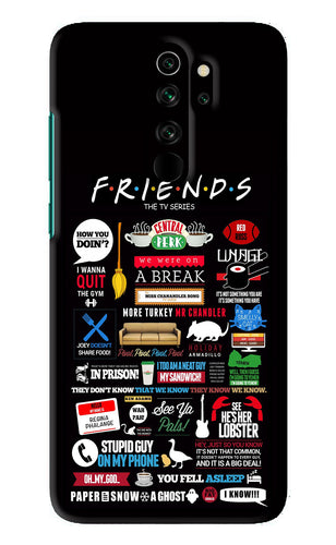FRIENDS Xiaomi Redmi Note 8 Pro Back Skin Wrap