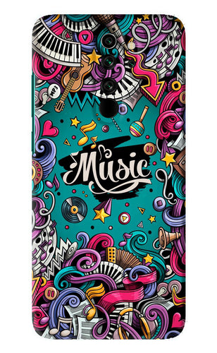 Music Graffiti Xiaomi Redmi Note 8 Pro Back Skin Wrap