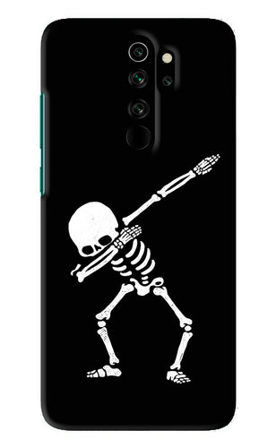 Dabbing Skeleton Art Xiaomi Redmi Note 8 Pro Back Skin Wrap
