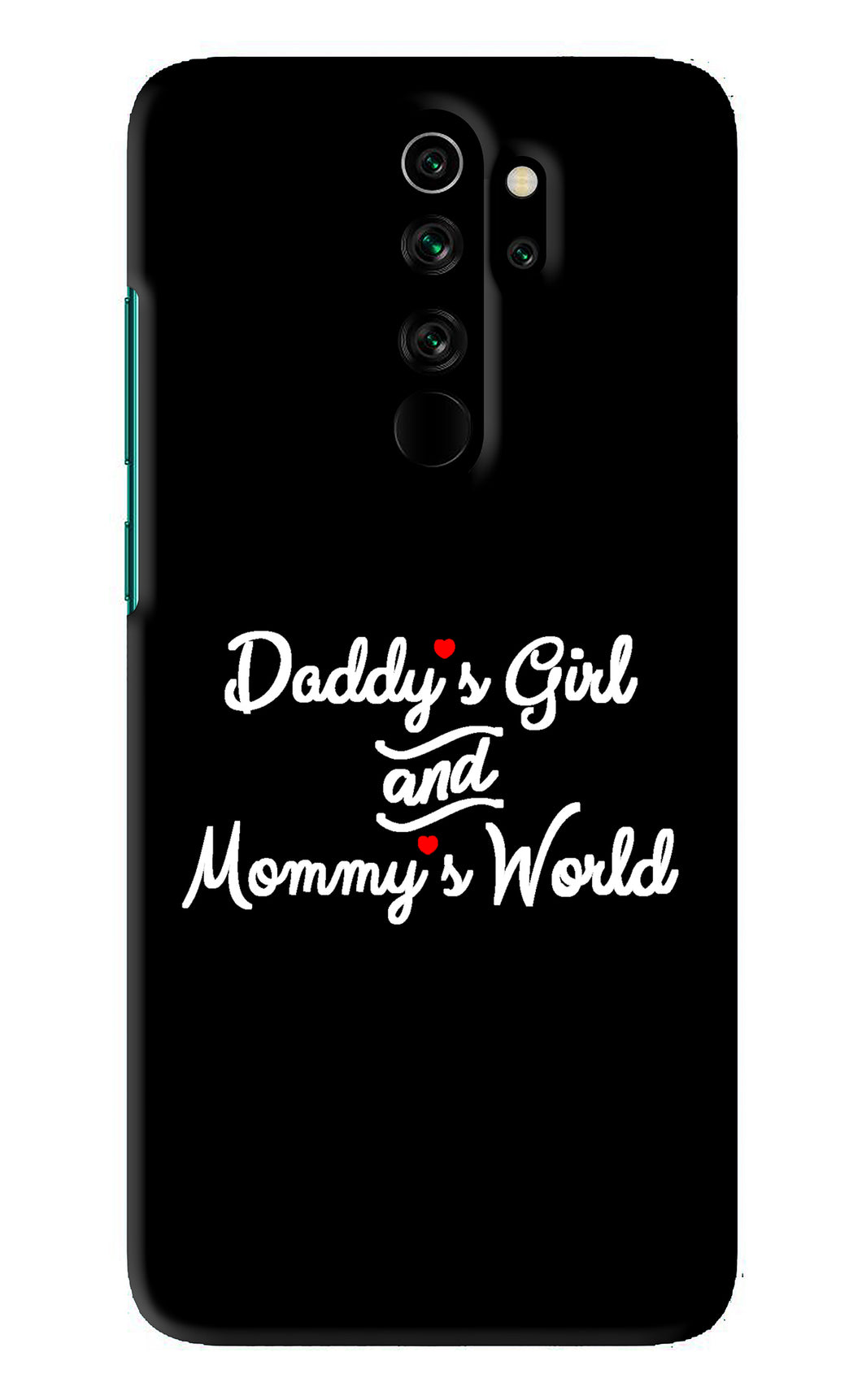 Daddy's Girl and Mommy's World Xiaomi Redmi Note 8 Pro Back Skin Wrap