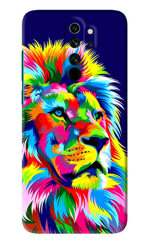 Vector Art Lion Xiaomi Redmi Note 8 Pro Back Skin Wrap