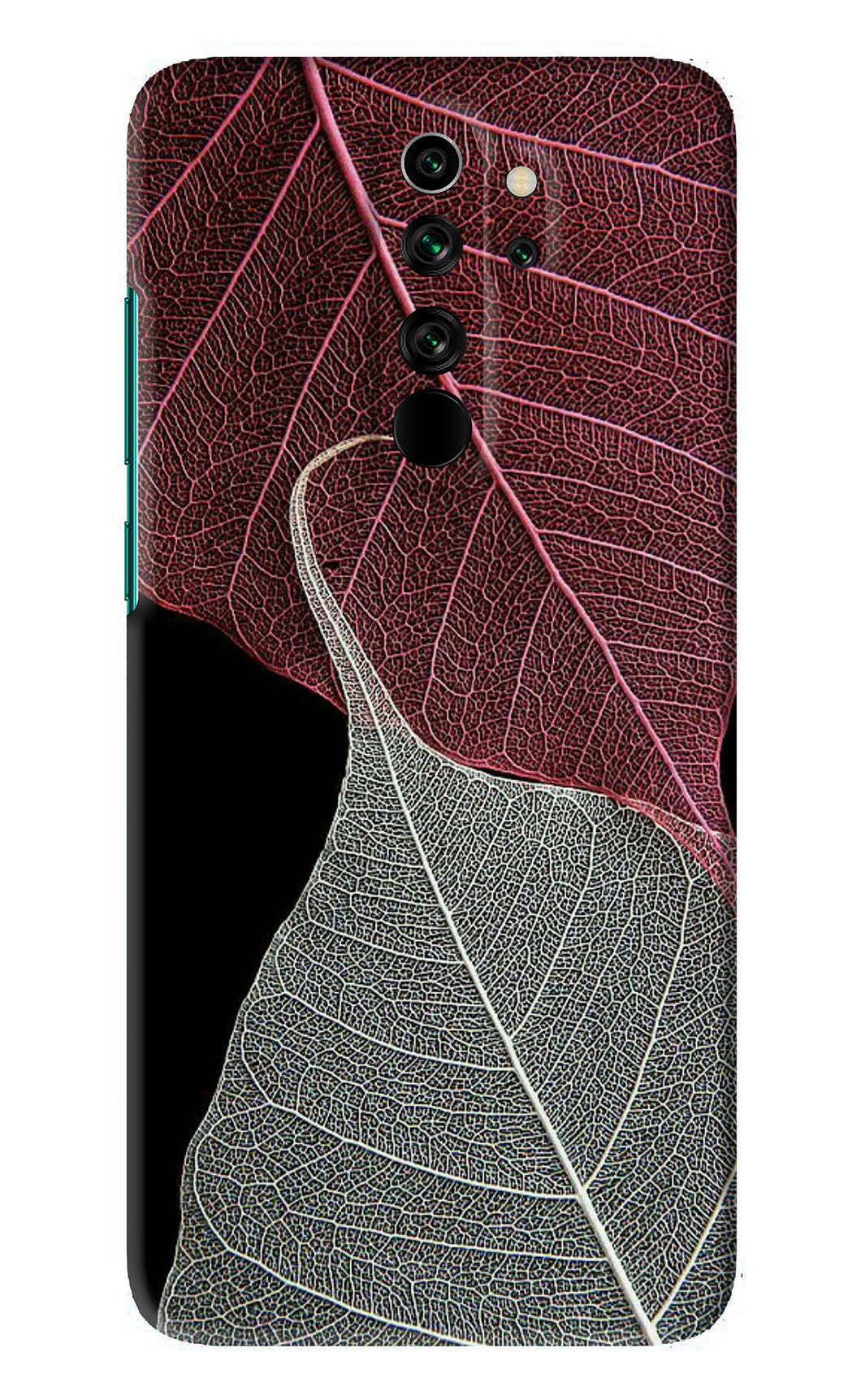 Leaf Pattern Xiaomi Redmi Note 8 Pro Back Skin Wrap