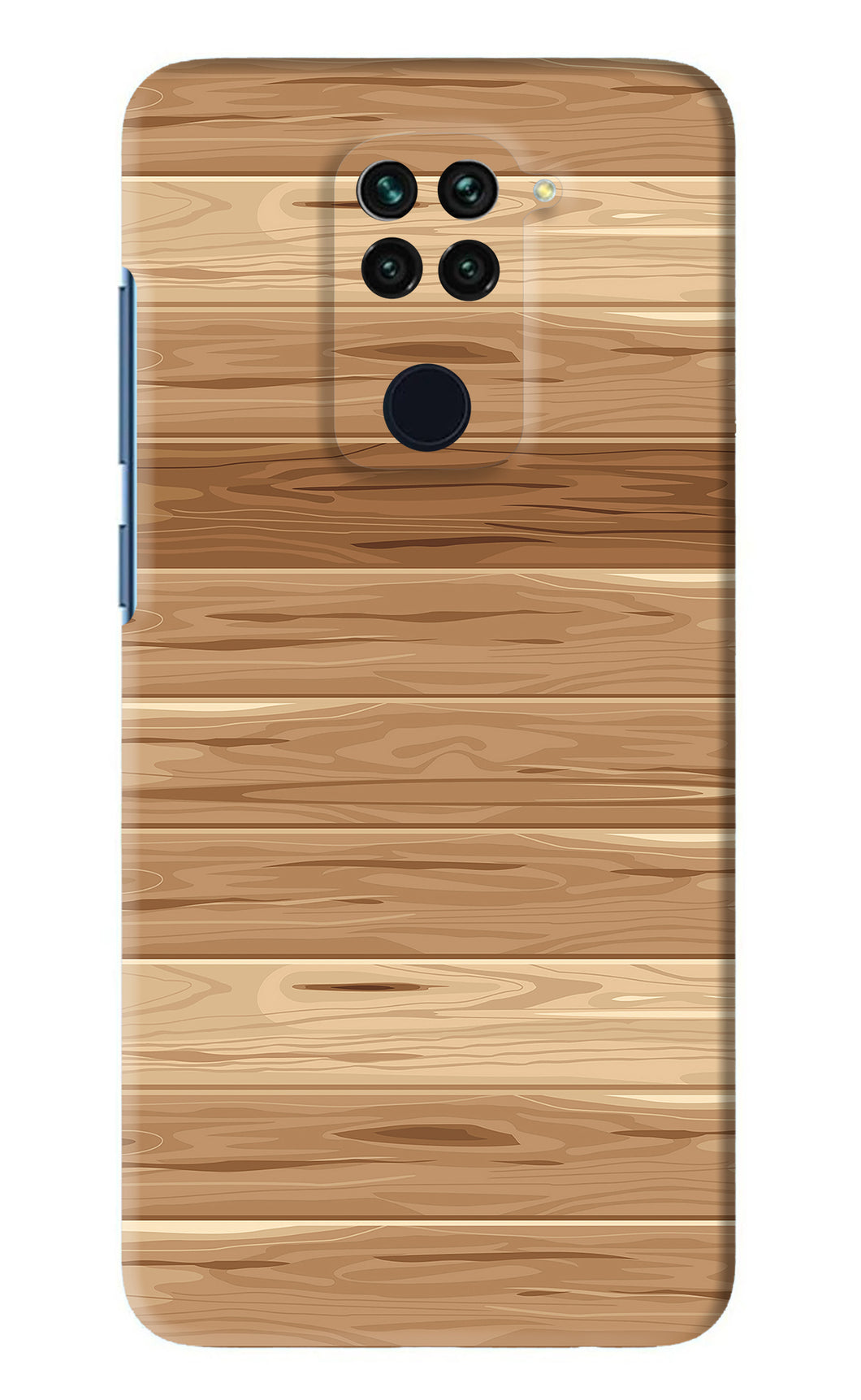 Wooden Vector Xiaomi Redmi Note 9 Back Skin Wrap