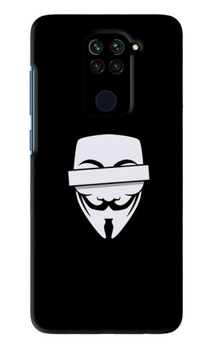 Anonymous Face Xiaomi Redmi Note 9 Back Skin Wrap