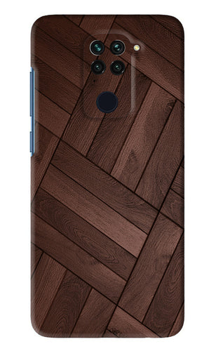 Wooden Texture Design Xiaomi Redmi Note 9 Back Skin Wrap