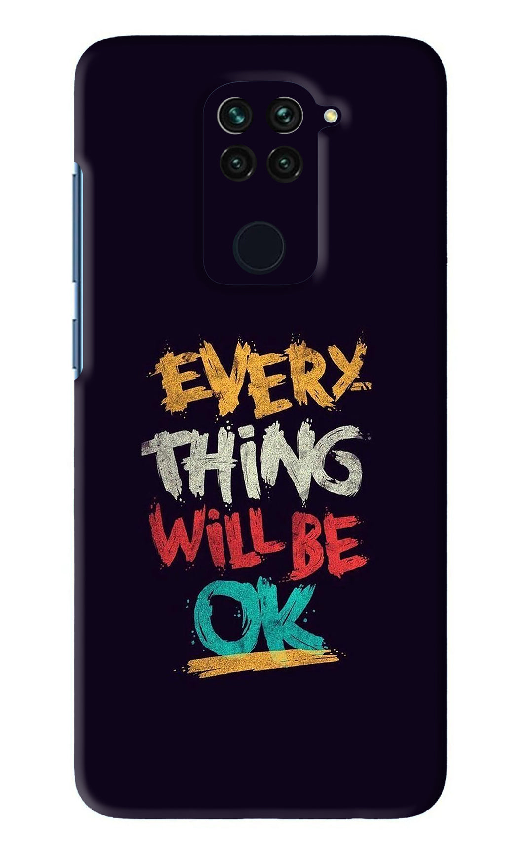 Everything Will Be Ok Xiaomi Redmi Note 9 Back Skin Wrap