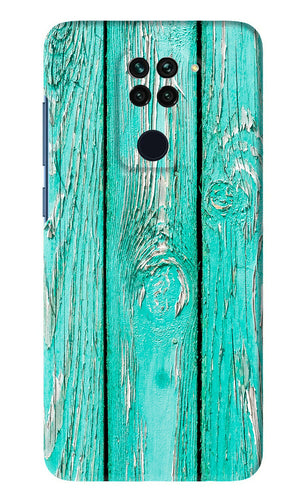 Blue Wood Xiaomi Redmi Note 9 Back Skin Wrap