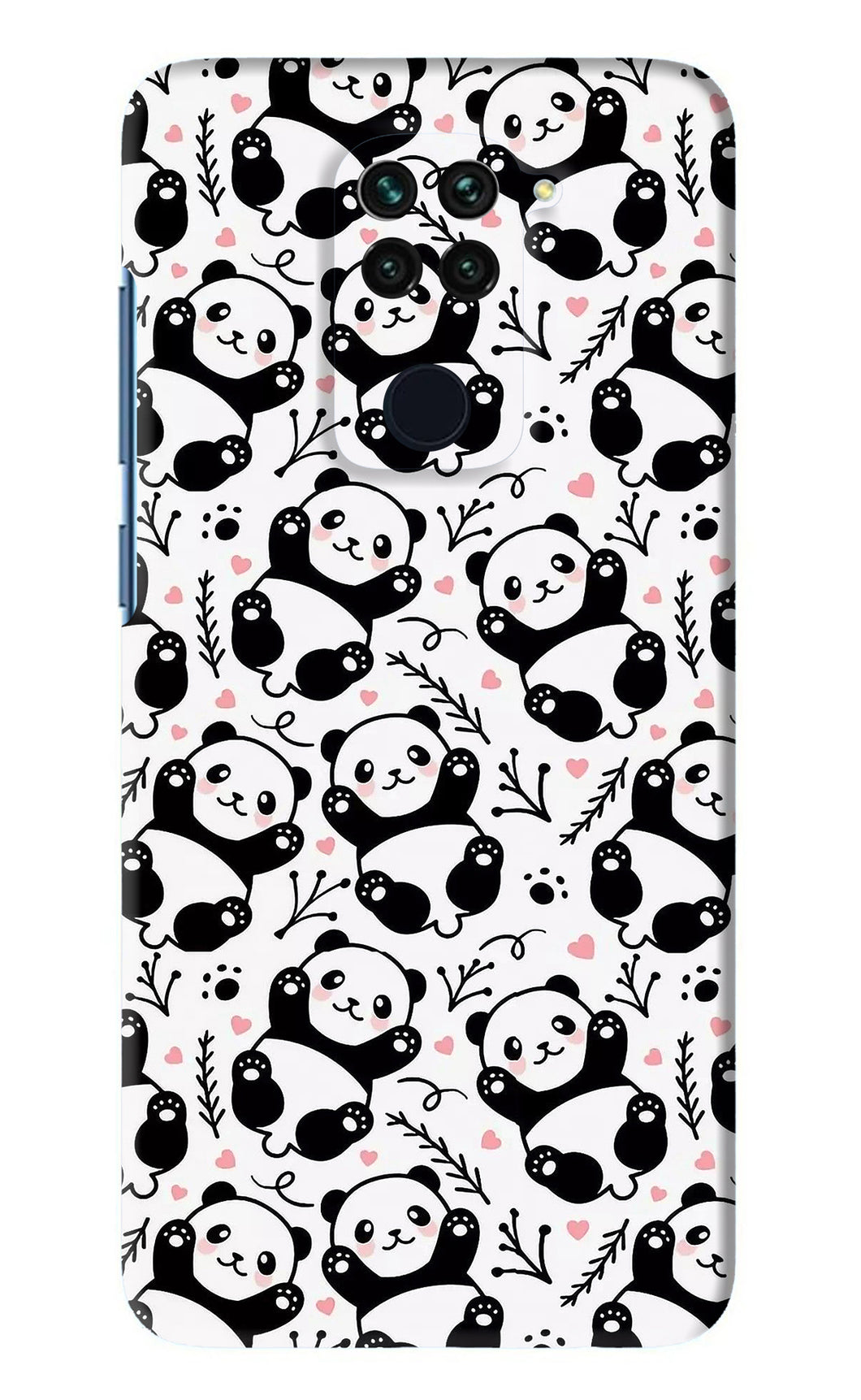 Cute Panda Xiaomi Redmi Note 9 Back Skin Wrap