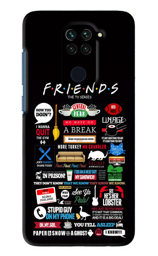 FRIENDS Xiaomi Redmi Note 9 Back Skin Wrap