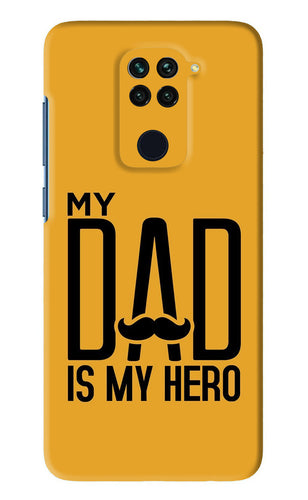My Dad Is My Hero Xiaomi Redmi Note 9 Back Skin Wrap