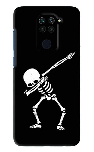 Dabbing Skeleton Art Xiaomi Redmi Note 9 Back Skin Wrap