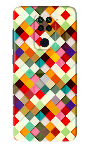 Geometric Abstract Colorful Xiaomi Redmi Note 9 Back Skin Wrap