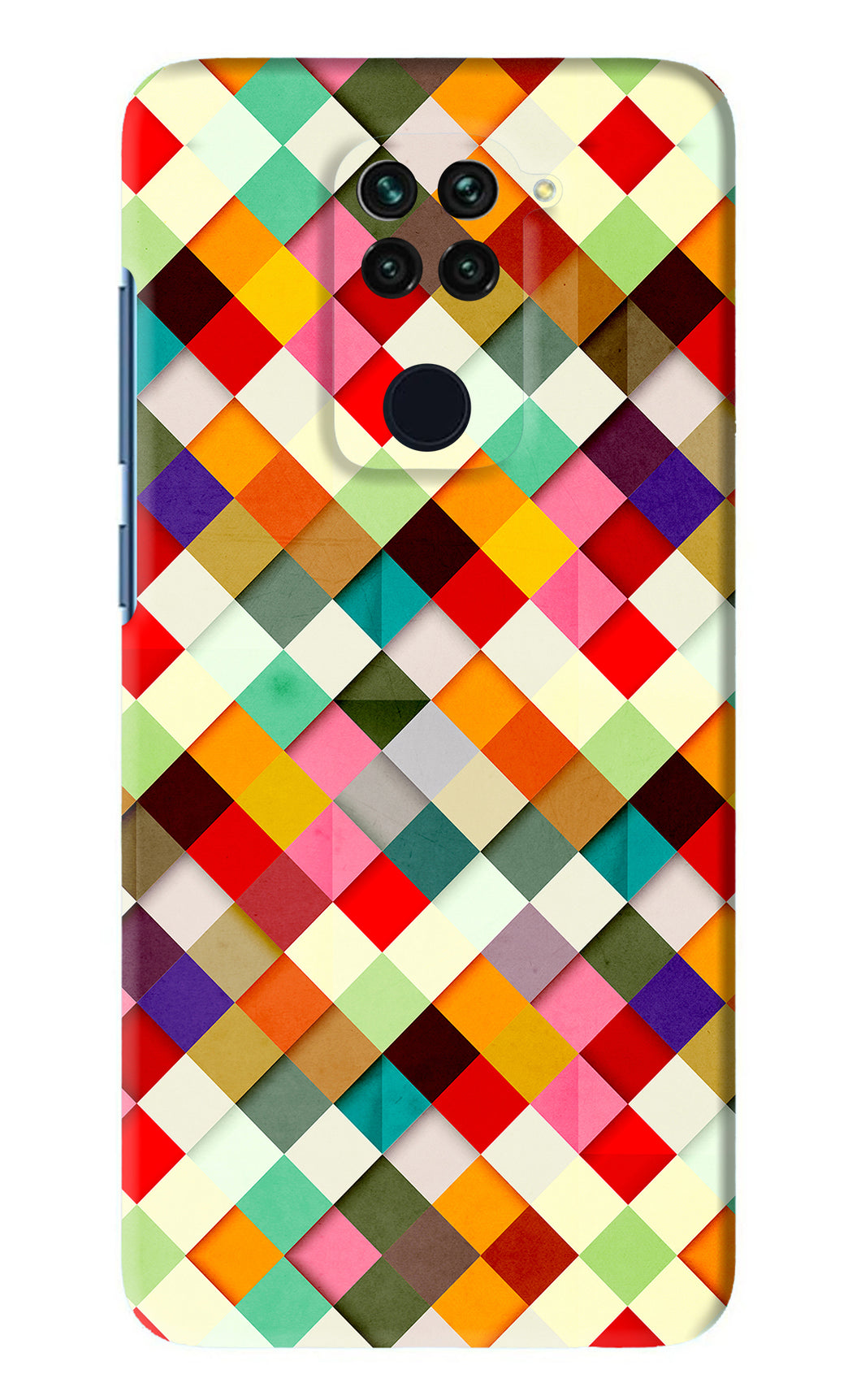 Geometric Abstract Colorful Xiaomi Redmi Note 9 Back Skin Wrap