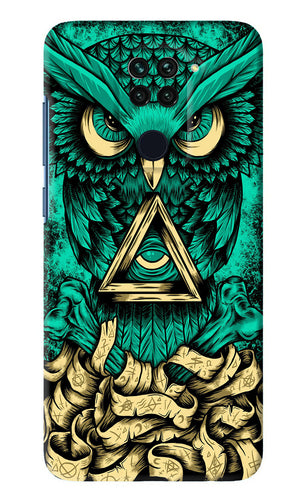 Green Owl Xiaomi Redmi Note 9 Back Skin Wrap