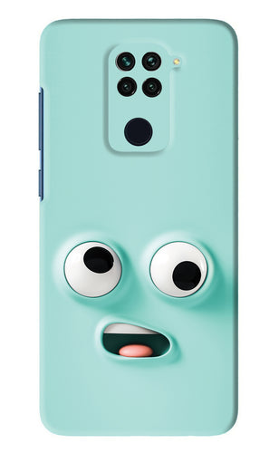 Silly Face Cartoon Xiaomi Redmi Note 9 Back Skin Wrap