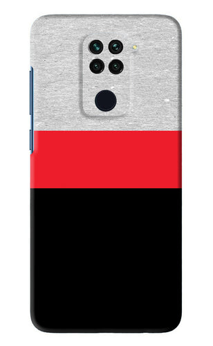 Tri Color Pattern Xiaomi Redmi Note 9 Back Skin Wrap