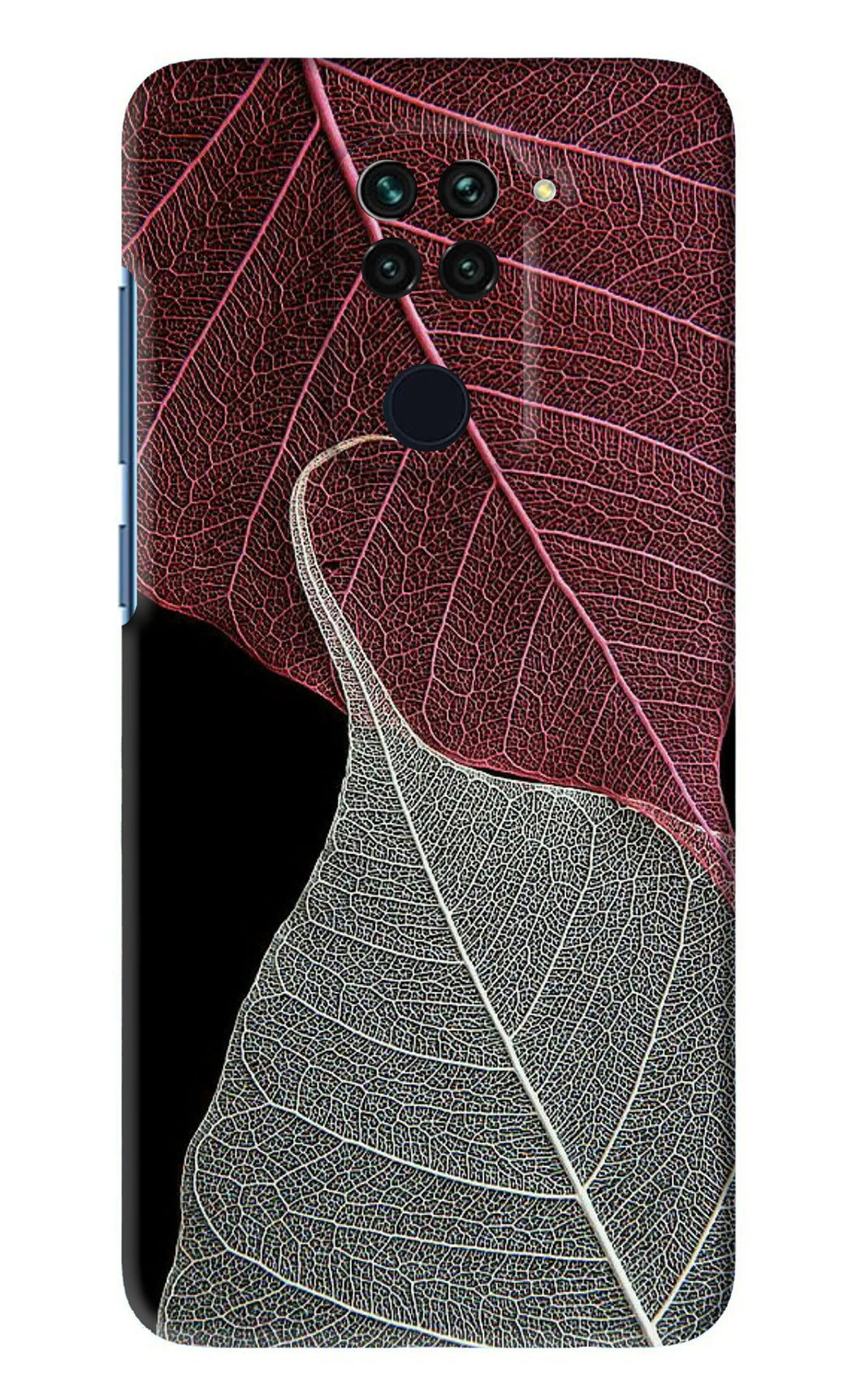 Leaf Pattern Xiaomi Redmi Note 9 Back Skin Wrap