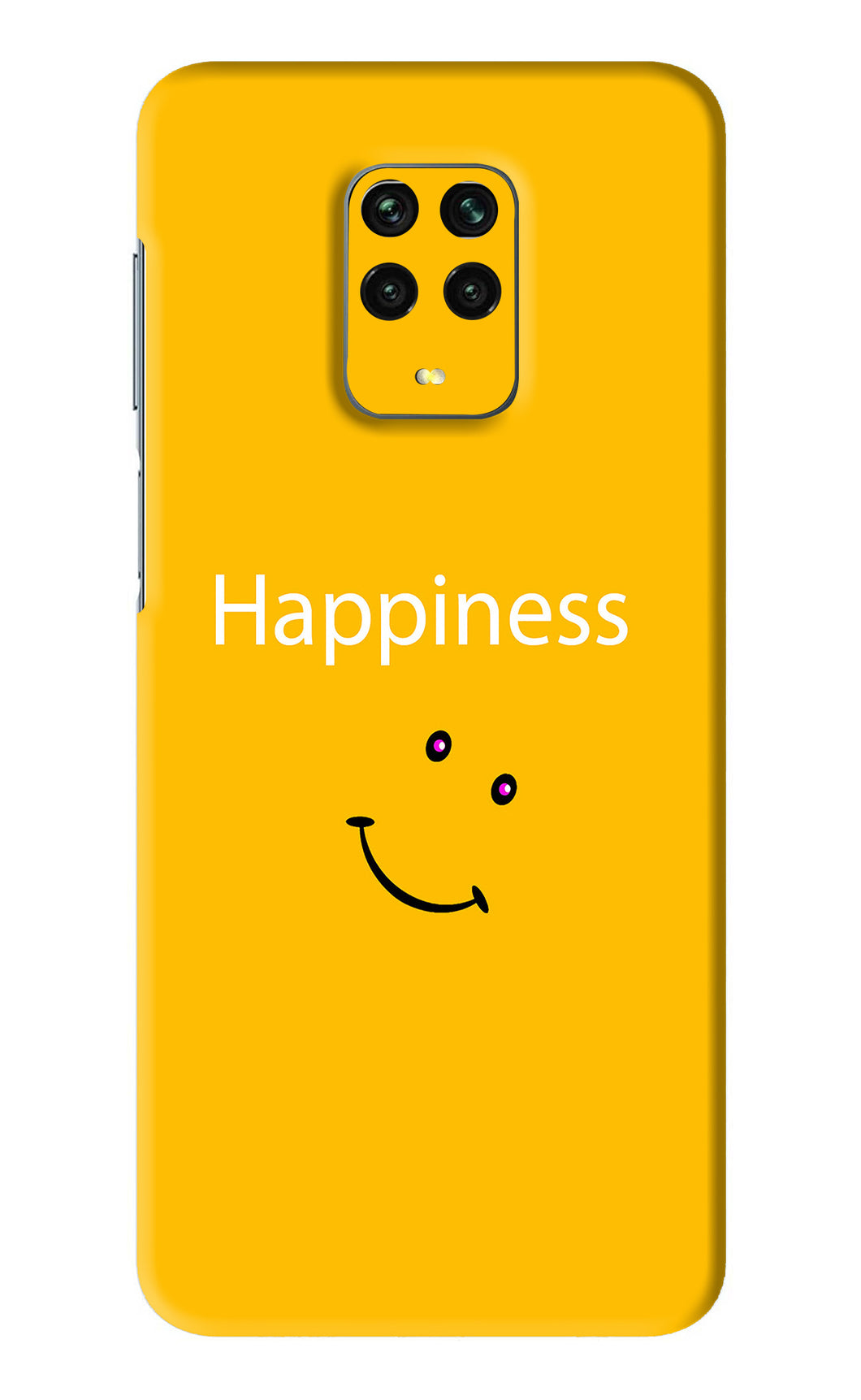 Happiness With Smiley Xiaomi Redmi Note 9 Pro Back Skin Wrap