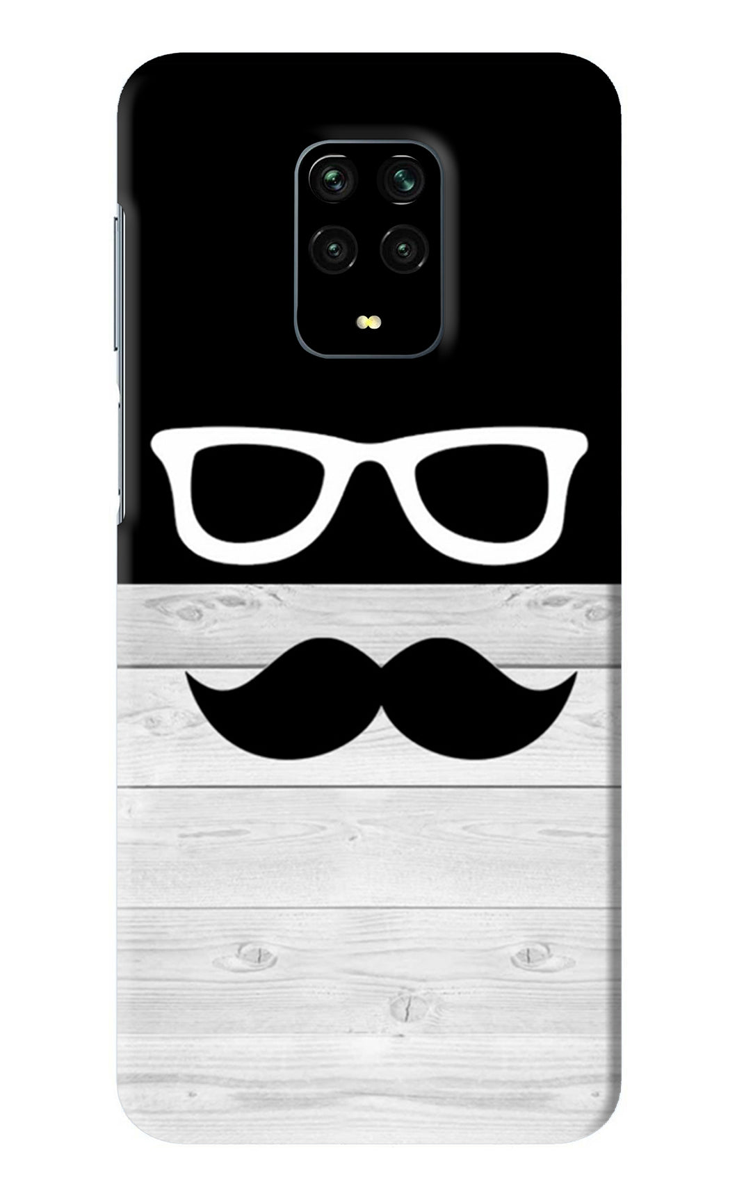 Mustache Xiaomi Redmi Note 9 Pro Back Skin Wrap