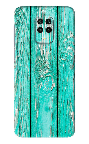 Blue Wood Xiaomi Redmi Note 9 Pro Back Skin Wrap