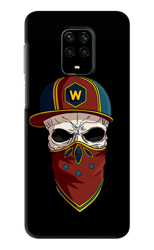 Skull Xiaomi Redmi Note 9 Pro Back Skin Wrap