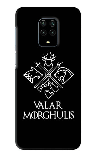 Valar Morghulis | Game Of Thrones Xiaomi Redmi Note 9 Pro Back Skin Wrap