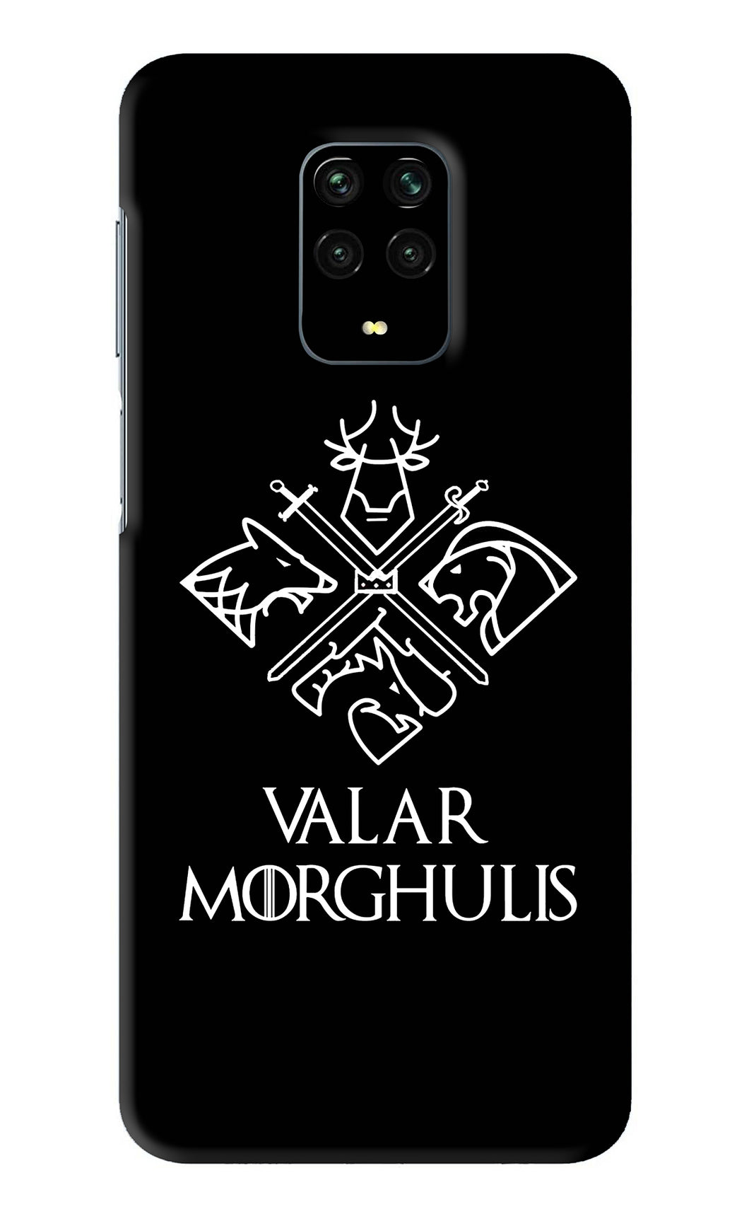 Valar Morghulis | Game Of Thrones Xiaomi Redmi Note 9 Pro Back Skin Wrap