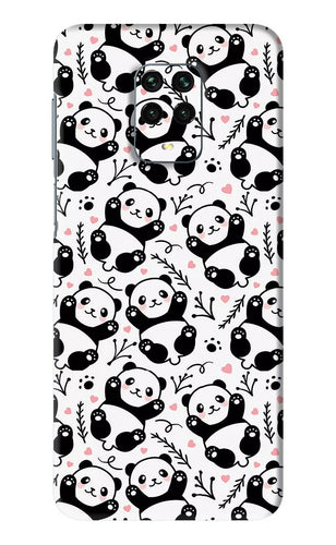 Cute Panda Xiaomi Redmi Note 9 Pro Back Skin Wrap