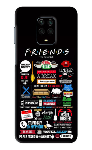 FRIENDS Xiaomi Redmi Note 9 Pro Back Skin Wrap