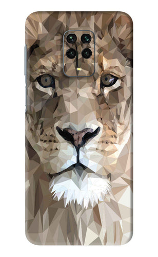 Lion Art Xiaomi Redmi Note 9 Pro Back Skin Wrap