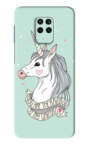 Unicorn Wallpaper Xiaomi Redmi Note 9 Pro Back Skin Wrap