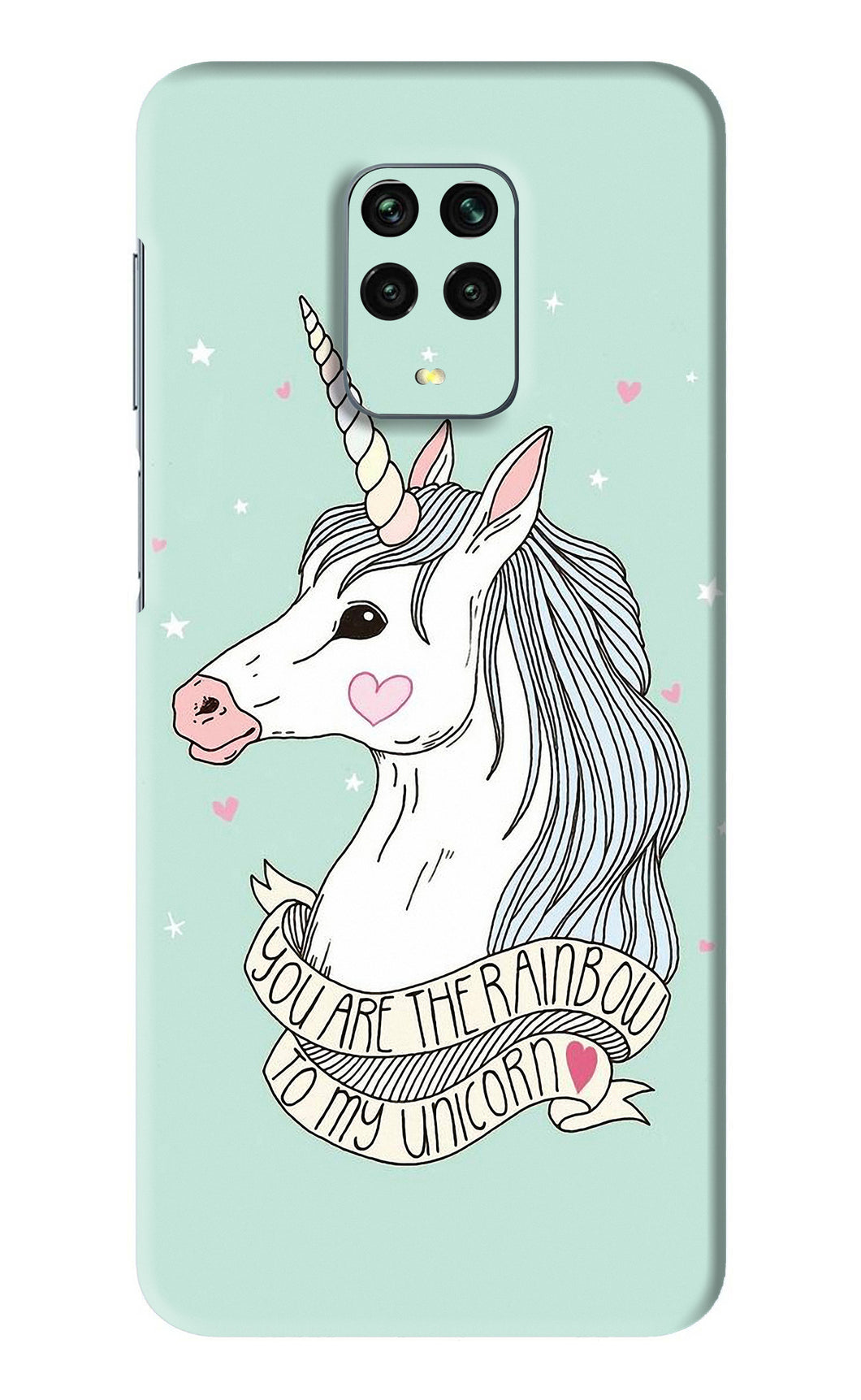 Unicorn Wallpaper Xiaomi Redmi Note 9 Pro Back Skin Wrap