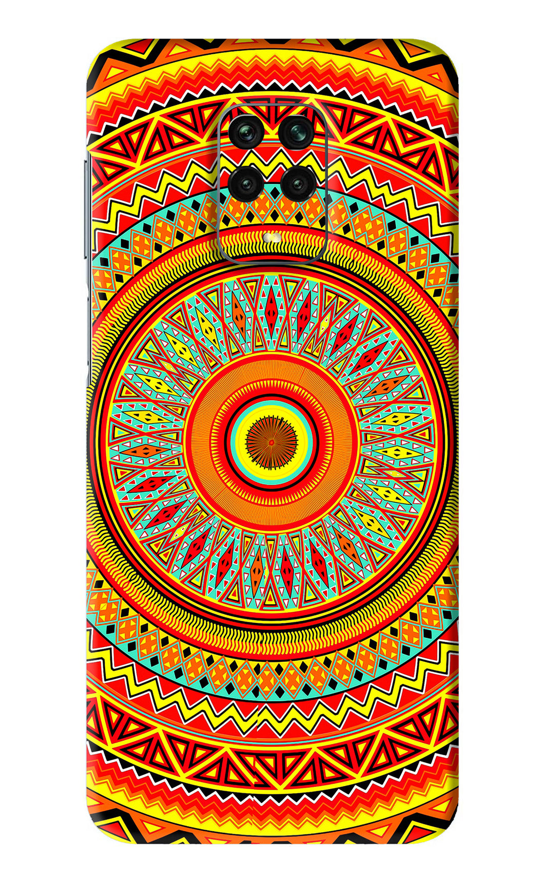 Mandala Pattern Xiaomi Redmi Note 9 Pro Back Skin Wrap