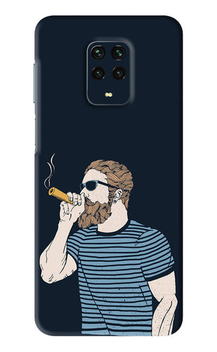 Smoking Xiaomi Redmi Note 9 Pro Back Skin Wrap