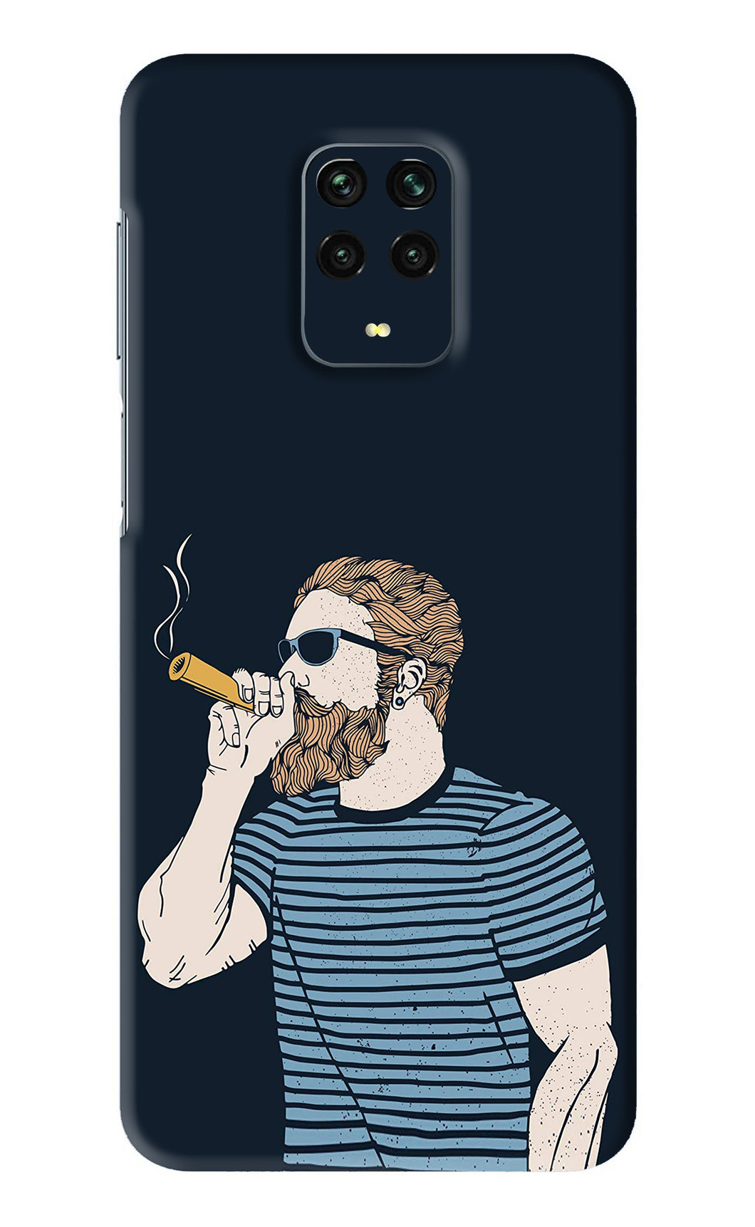 Smoking Xiaomi Redmi Note 9 Pro Back Skin Wrap