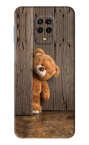 Teddy Wooden Xiaomi Redmi Note 9 Pro Back Skin Wrap
