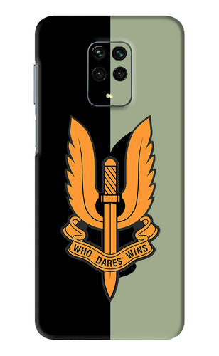 Balidan Logo Xiaomi Redmi Note 9 Pro Back Skin Wrap