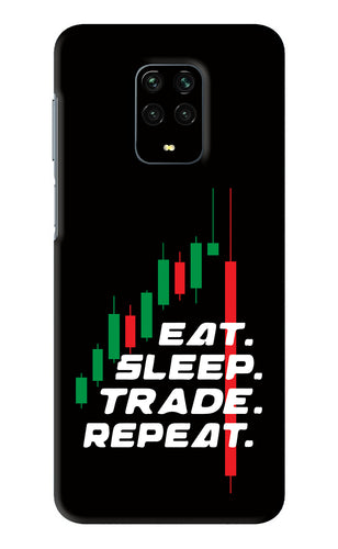 Eat Sleep Trade Repeat Xiaomi Redmi Note 9 Pro Back Skin Wrap